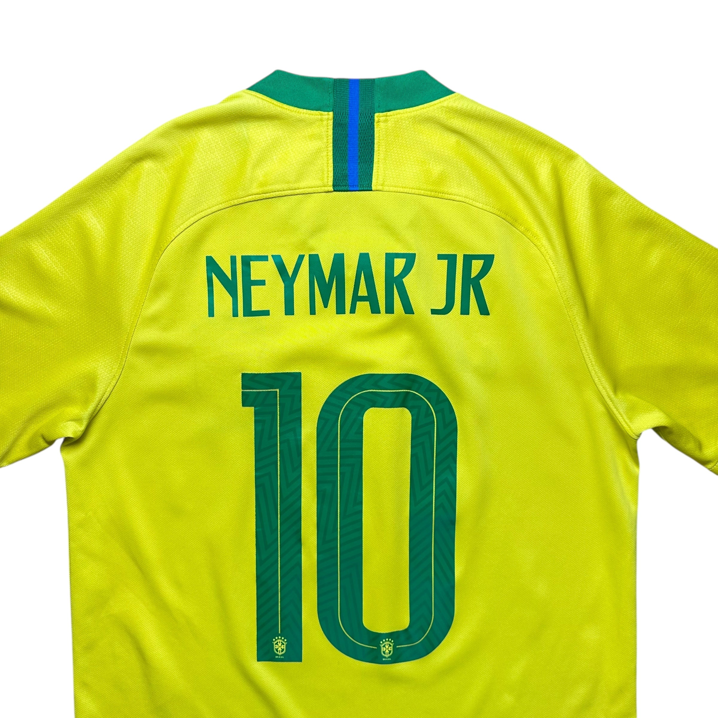 Brazil 2018 Home Shirt (M) Neymar Jr #10